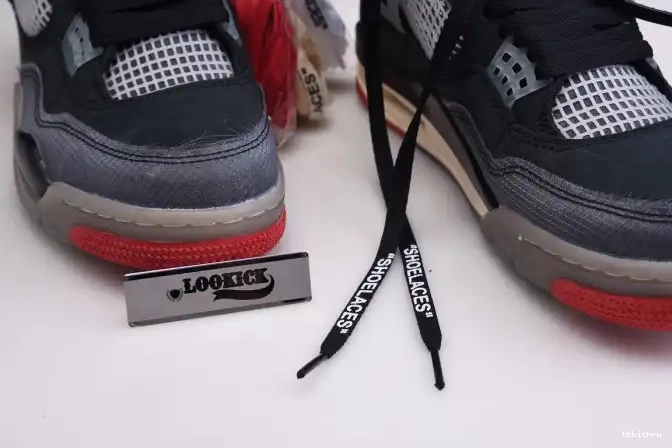 Cheap TBkick 4 Air CV9388-001 White Off Bred Jordan Retro x 0519